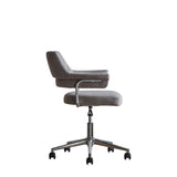 Meridelle Fabric Swivel Chair - Maison Rêves UK