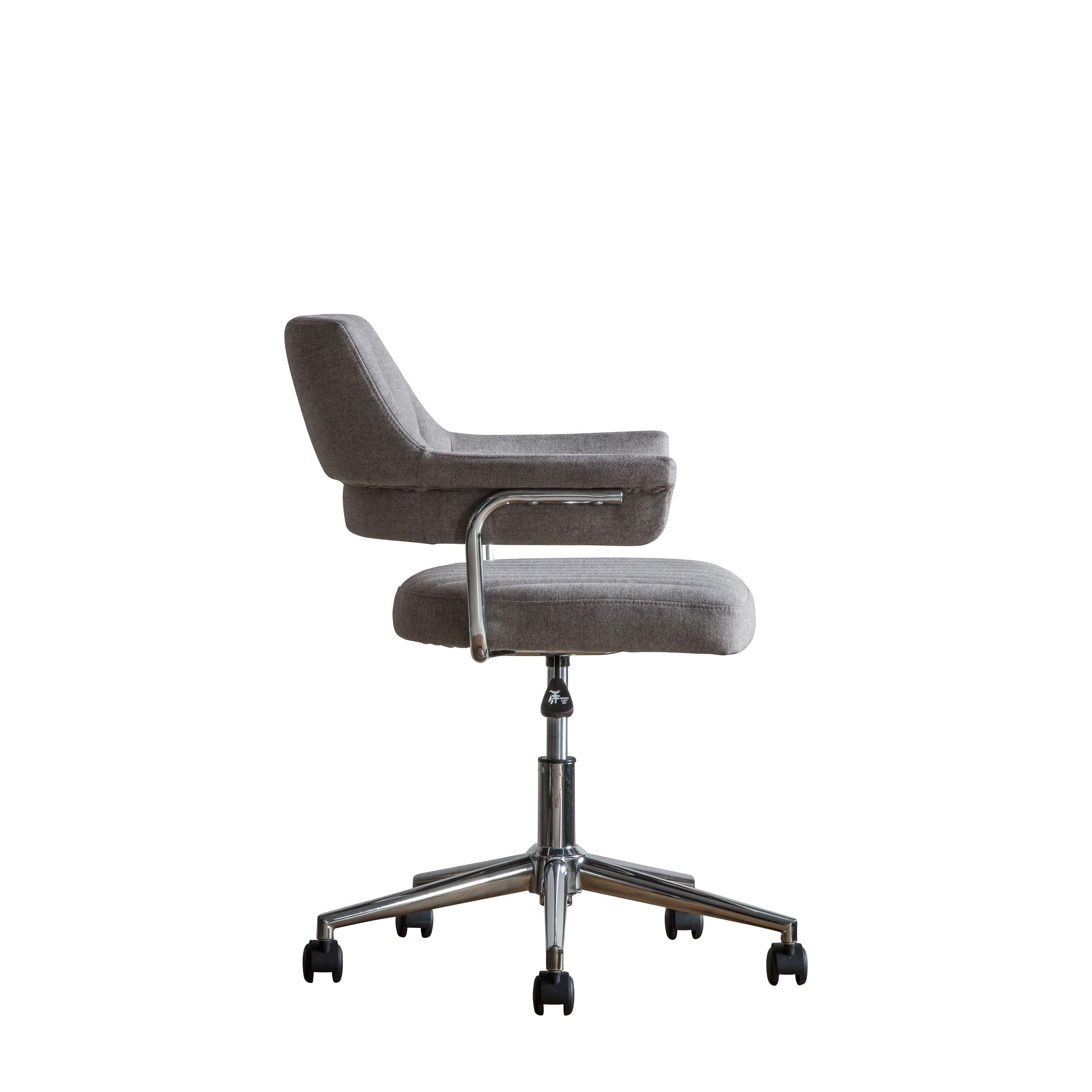 Meridelle Fabric Swivel Chair - Maison Rêves UK