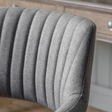 Meridelle Fabric Swivel Chair - Maison Rêves UK