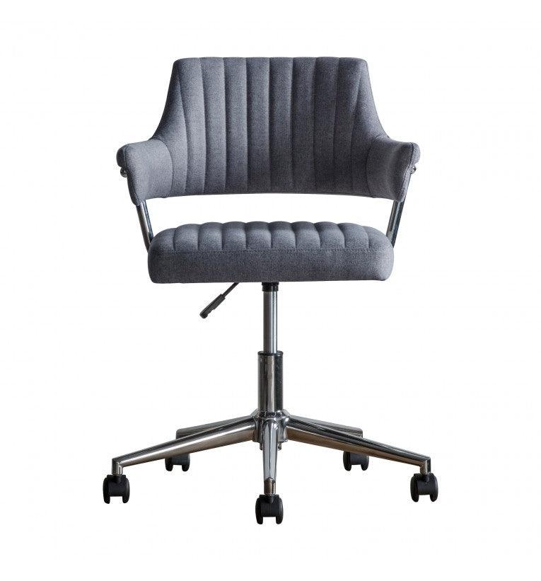 Meridelle Fabric Swivel Chair - Maison Rêves UK