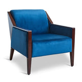 Club Lounge Chair, Velvet by Authentic Models