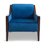 Club Lounge Chair, Velvet by Authentic Models