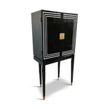 Wooden Art Deco Liqour Cabinet by Authentic Models