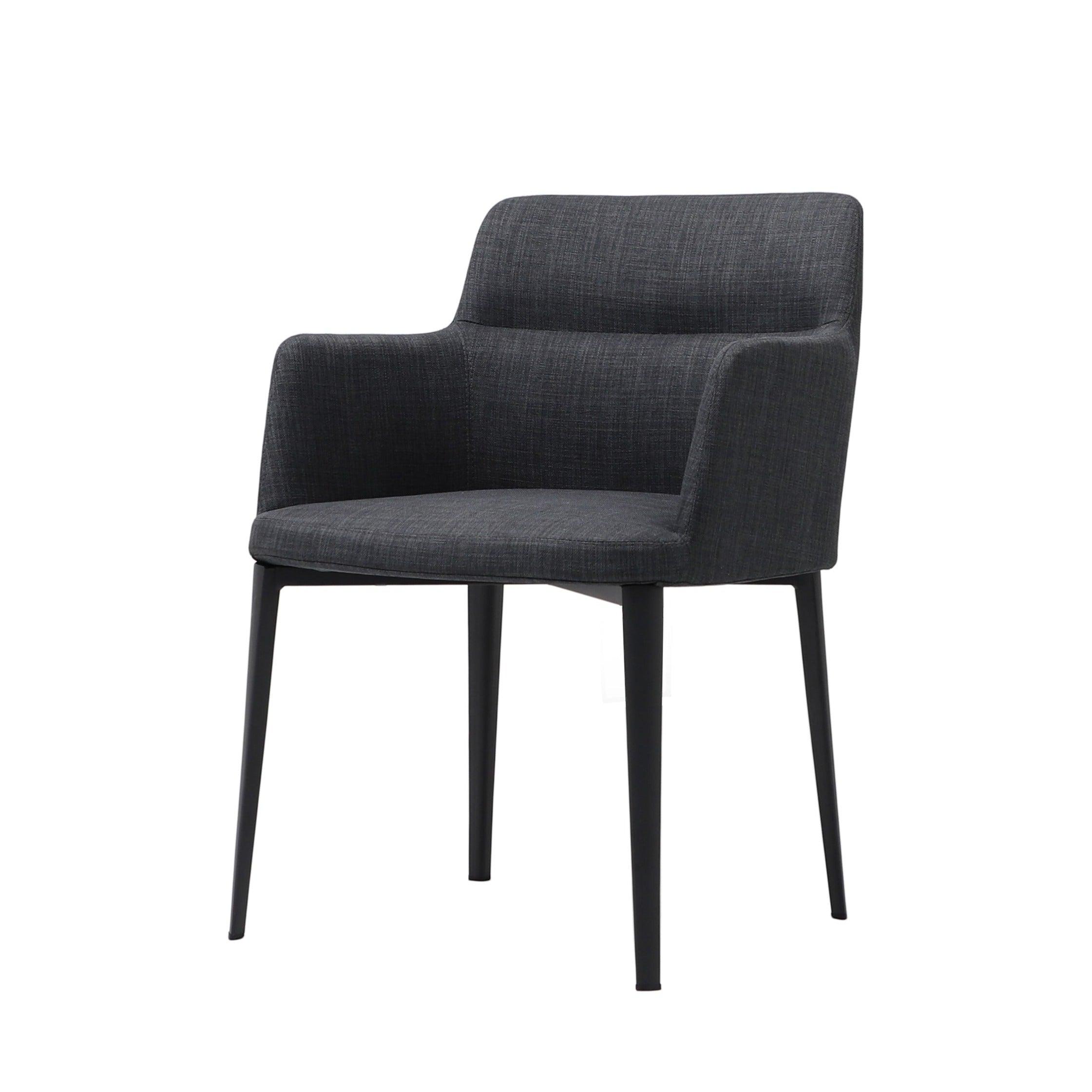 Miller Chair - Charcoal Grey - Maison Rêves UK