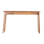 Modera 1 Drawer Solid Oak Desk - Maison Rêves UK