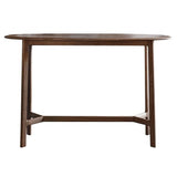Modera Oak Console Table Walnut - Maison Rêves UK