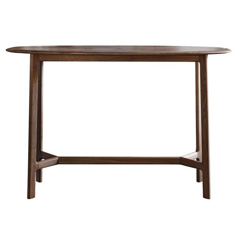 Modera Oak Console Table Walnut - Maison Rêves UK
