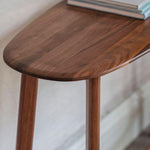 Modera Oak Console Table Walnut - Maison Rêves UK