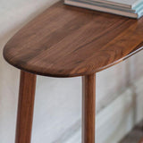 Modera Oak Console Table Walnut - Maison Rêves UK
