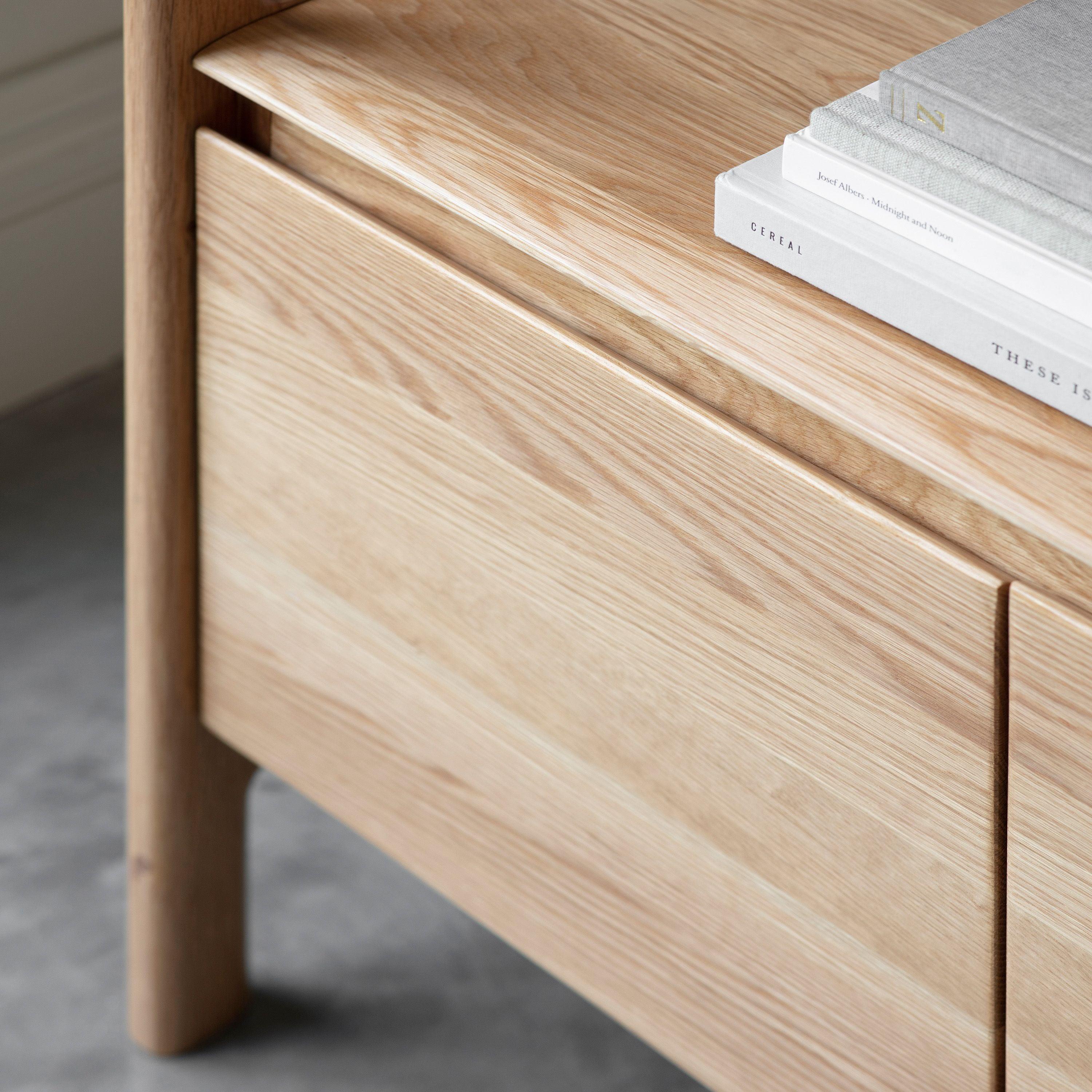 Modera Open Solid Oak Display - Maison Rêves UK