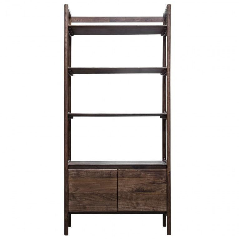 Modera Open Solid Oak Display Walnut - Maison Rêves UK