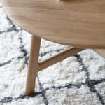 Modera Round Solid Oak Coffee Table - Maison Rêves UK