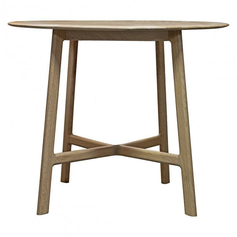 Modera Round Solid Oak Dining Table - Maison Rêves UK