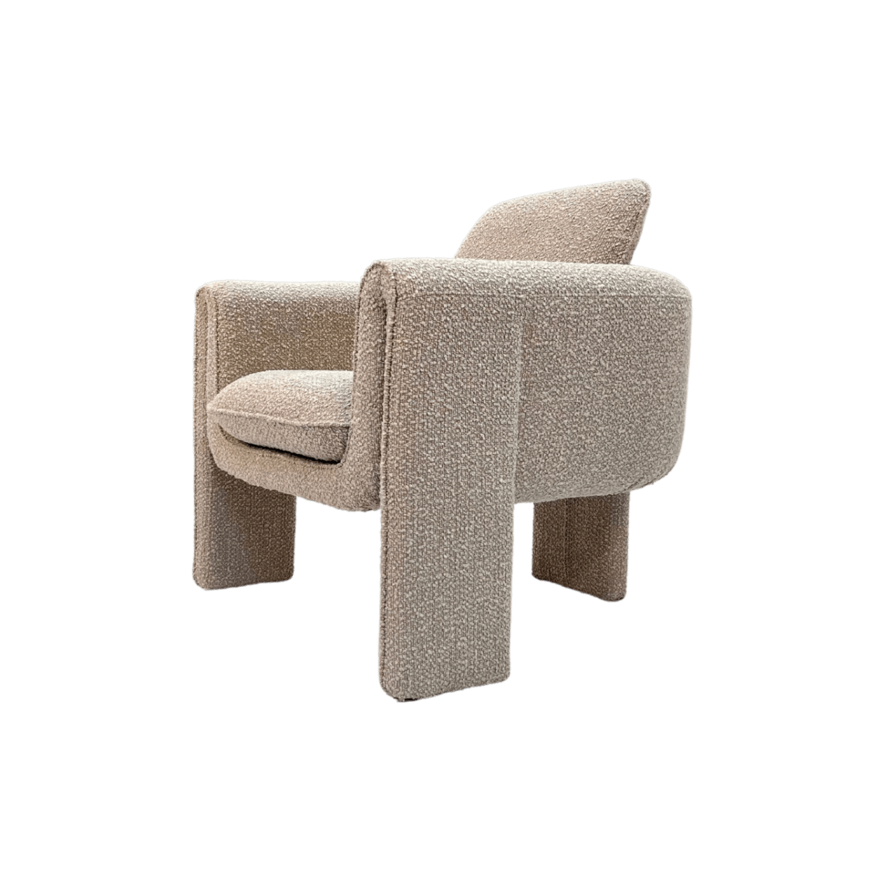 Monica Boucle Upholstered Armchair by Twenty10 Designs - Maison Rêves UK