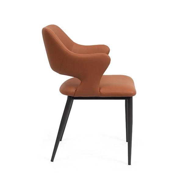 Norma Dining Chair - Colonial Tan - Maison Rêves UK