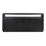 Oakura Black Oak Wood Sideboard by Richmond Interiors - Maison Rêves UK