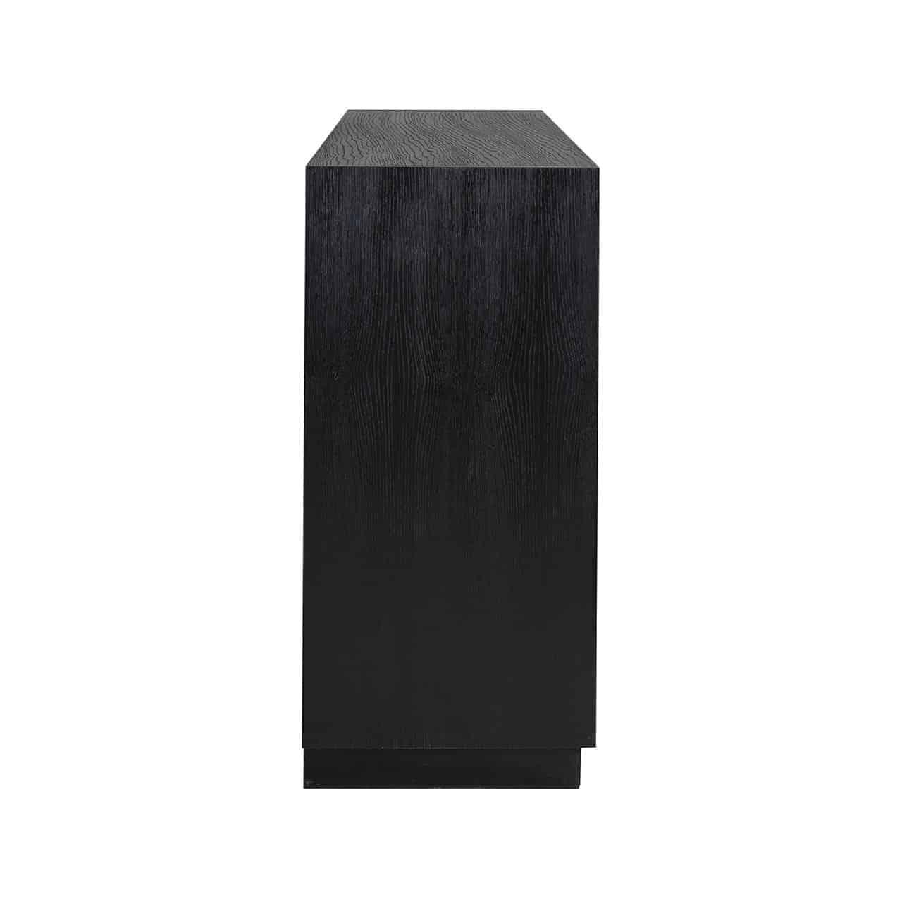 Oakura Black Oak Wood Sideboard by Richmond Interiors - Maison Rêves UK