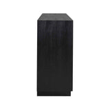 Oakura Black Oak Wood Sideboard by Richmond Interiors - Maison Rêves UK