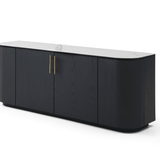 Oakura Buffet - Black - Maison Rêves UK