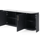 Oakura Buffet - Black - Maison Rêves UK