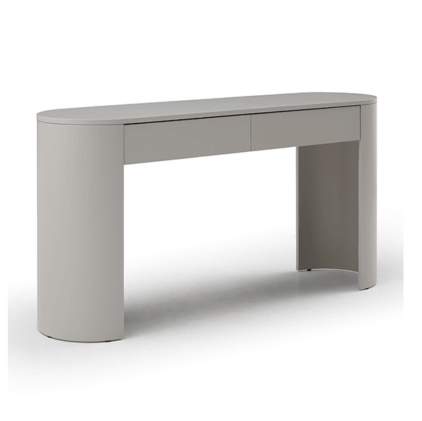 Oakura Console - Matte Beige - Maison Rêves UK