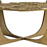 ODE Bronze Aluminium Coffee Table with Glass Top