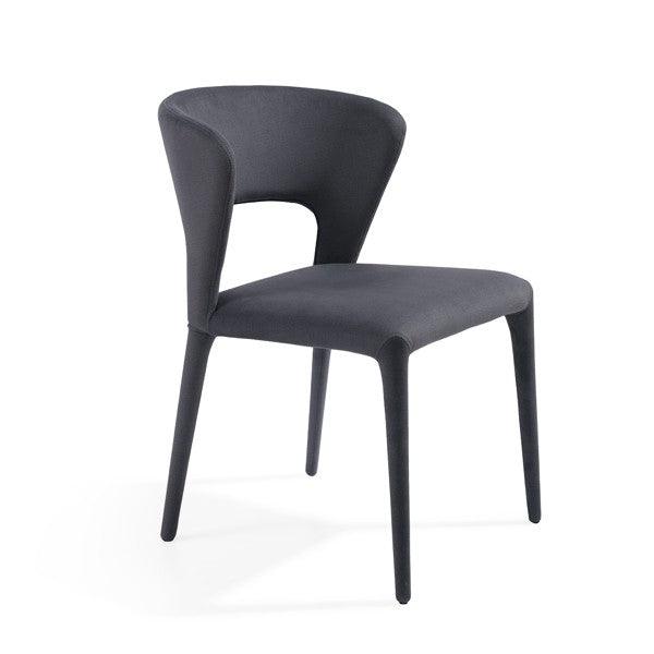 Pari I Dining Chair - Luxe Cinder Grey - Set of 2 - Maison Rêves UK