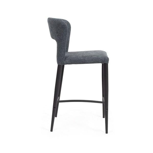Pari II Bar Stool - London Steel - Maison Rêves UK