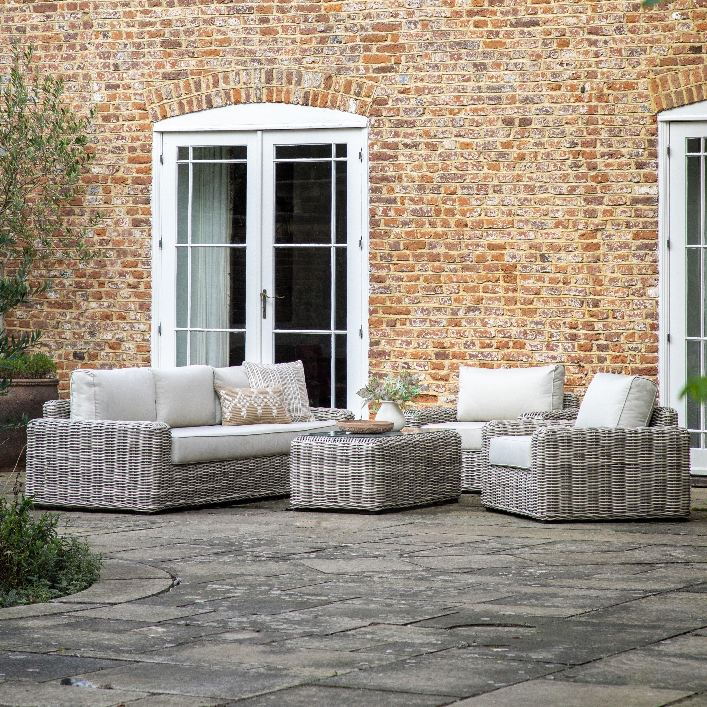 Pendleton Wicker Lounge Set - Maison Rêves UK