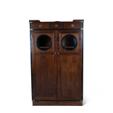 Porthole Cabinet Mahogany Wood by Authentic Models - Maison Rêves UK