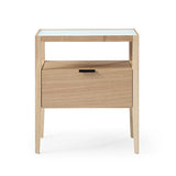 Grafiato Bedside Table - One Drawer