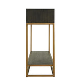 Renmin 160 Reclaimed Oak Console Table with 2 Drawers by Eccotrading Design London - Interitower | UK 