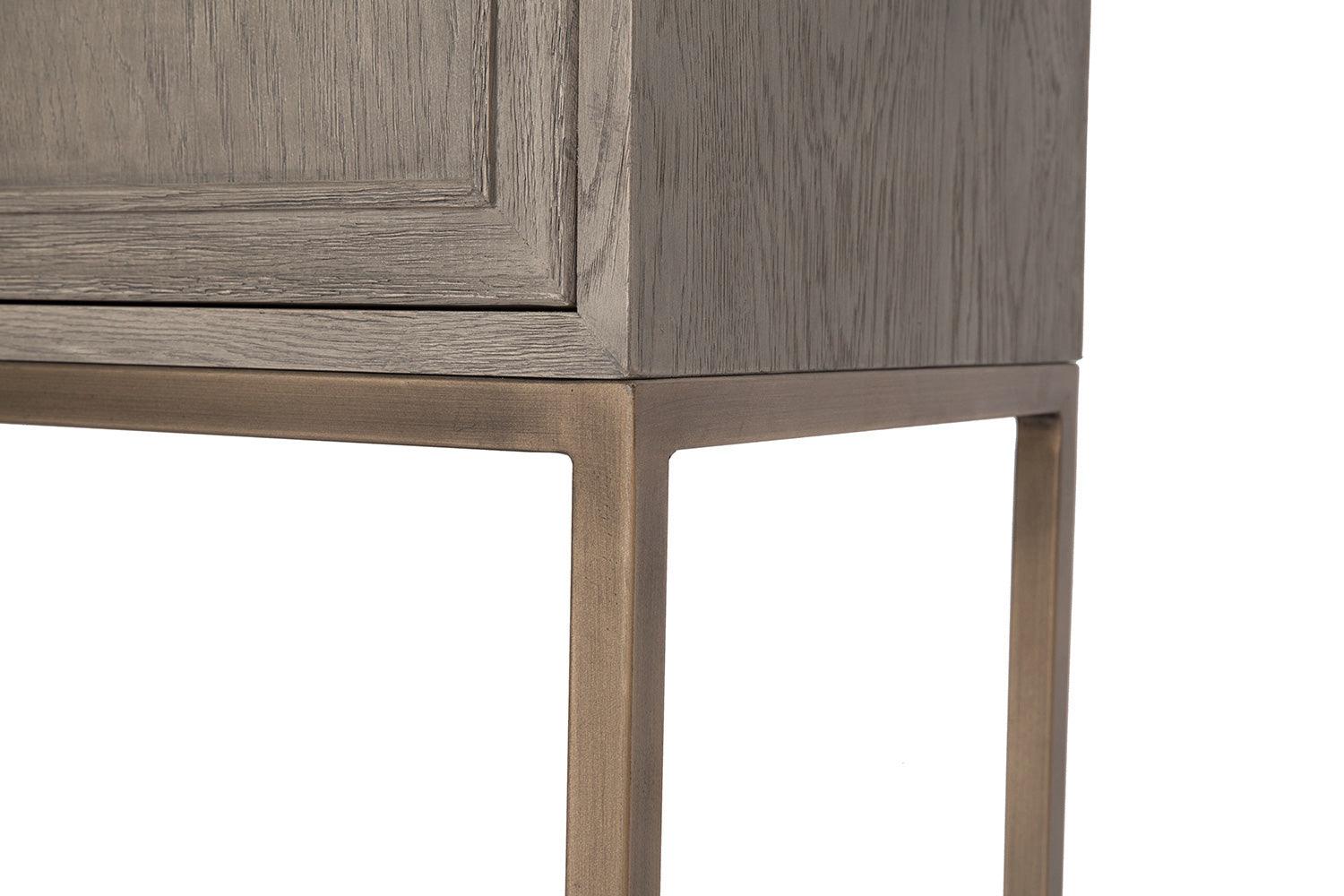 Renmin 160 Reclaimed Oak Console Table with 2 Drawers by Eccotrading Design London - Interitower | UK 