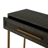 Renmin 160 Reclaimed Oak Console Table with 2 Drawers by Eccotrading Design London - Interitower | UK 