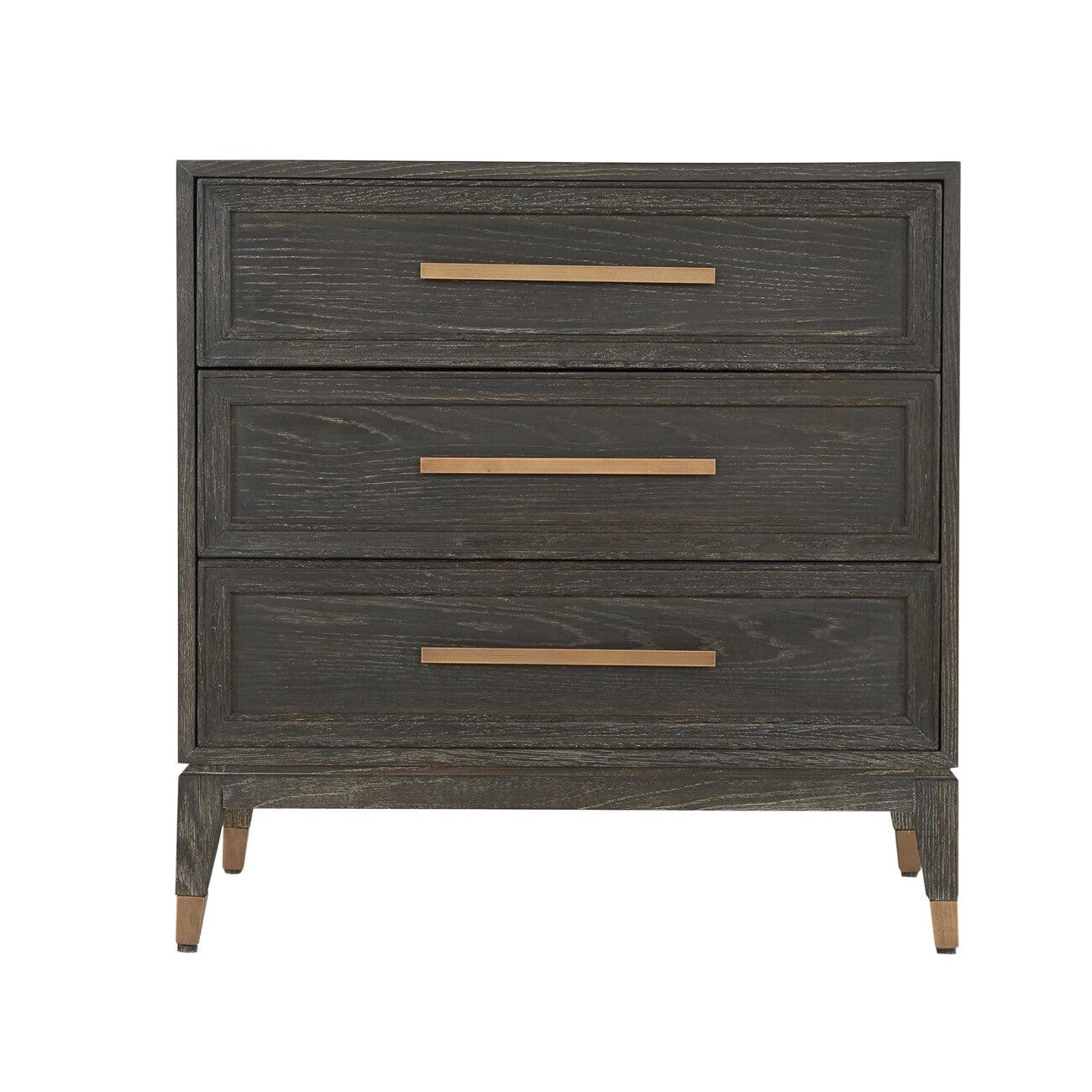 Renmin 3 Drawer Chest Reclaimed Oak by Eccotrading Design London - Maison Rêves UK