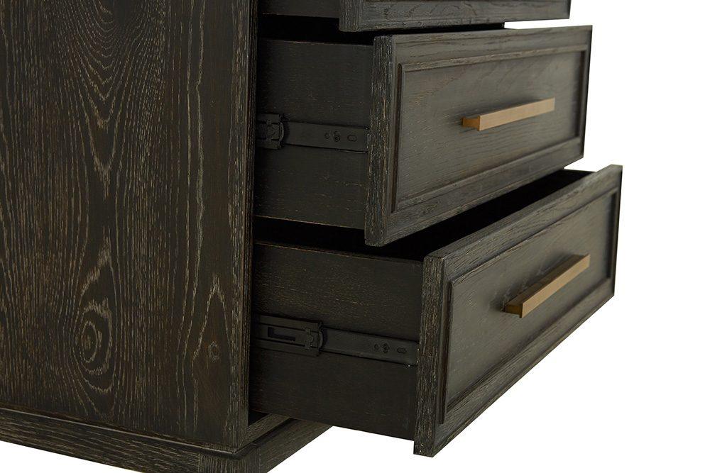 Renmin 3 Drawer Chest Reclaimed Oak by Eccotrading Design London - Maison Rêves UK