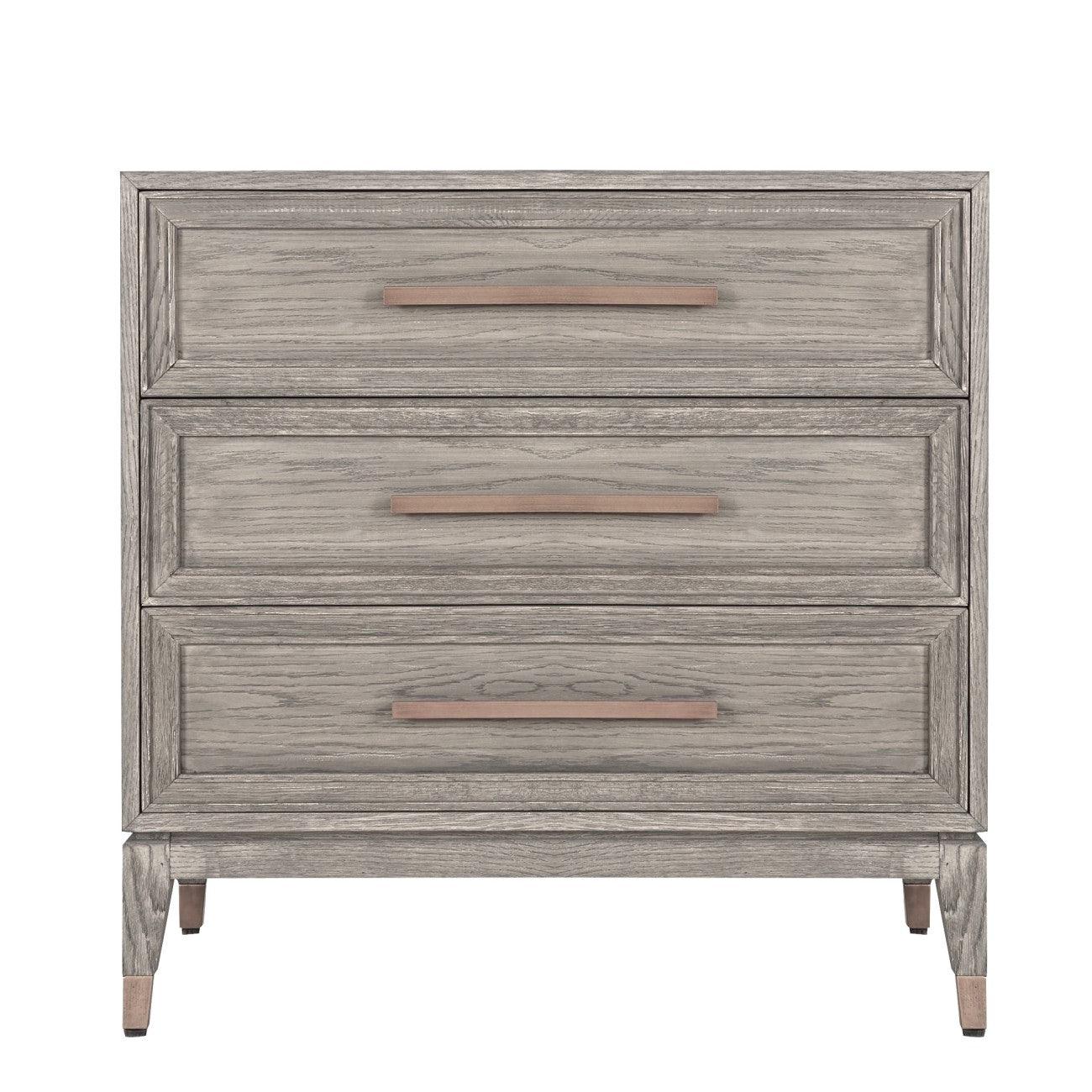 Renmin 3 Drawer Chest Reclaimed Oak by Eccotrading Design London - Maison Rêves UK