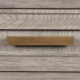 Renmin 6 Drawer Chest Reclaimed Grey Oak by Eccotrading Design London - Maison Rêves UK