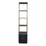 Renmin Slim Reclaimed Oak Bookcase by Eccotrading Design London