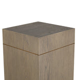 Renmin Reclaimed Oak Pedestal 30 by Eccotrading Design London - Interitower | UK 