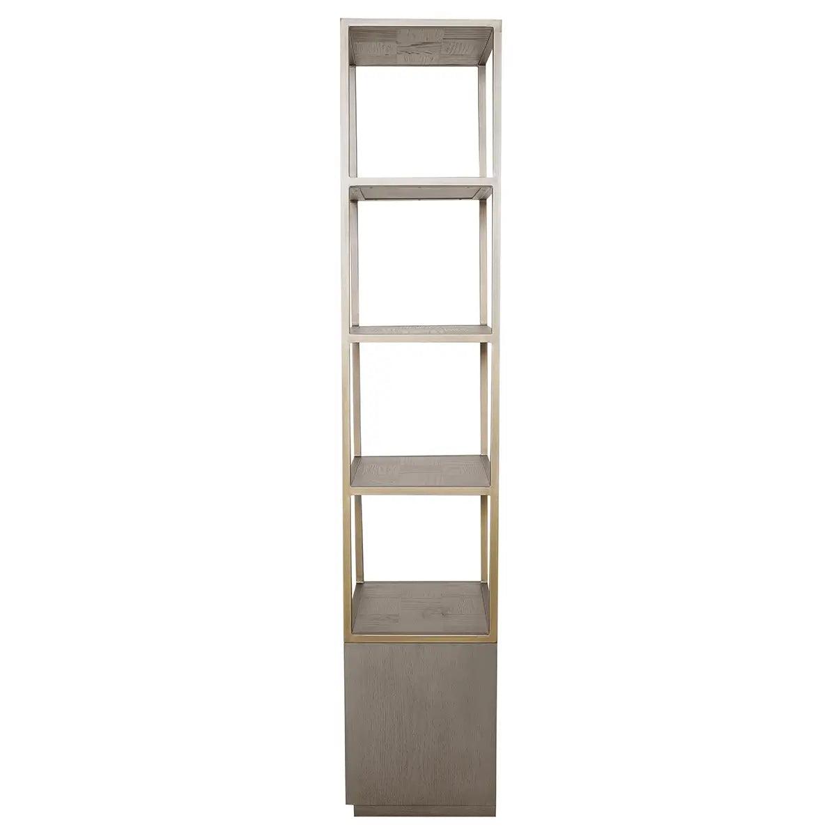 Renmin Slim Reclaimed Oak Bookcase by Eccotrading Design London - Maison Rêves UK