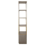 Renmin Slim Reclaimed Oak Bookcase by Eccotrading Design London - Maison Rêves UK