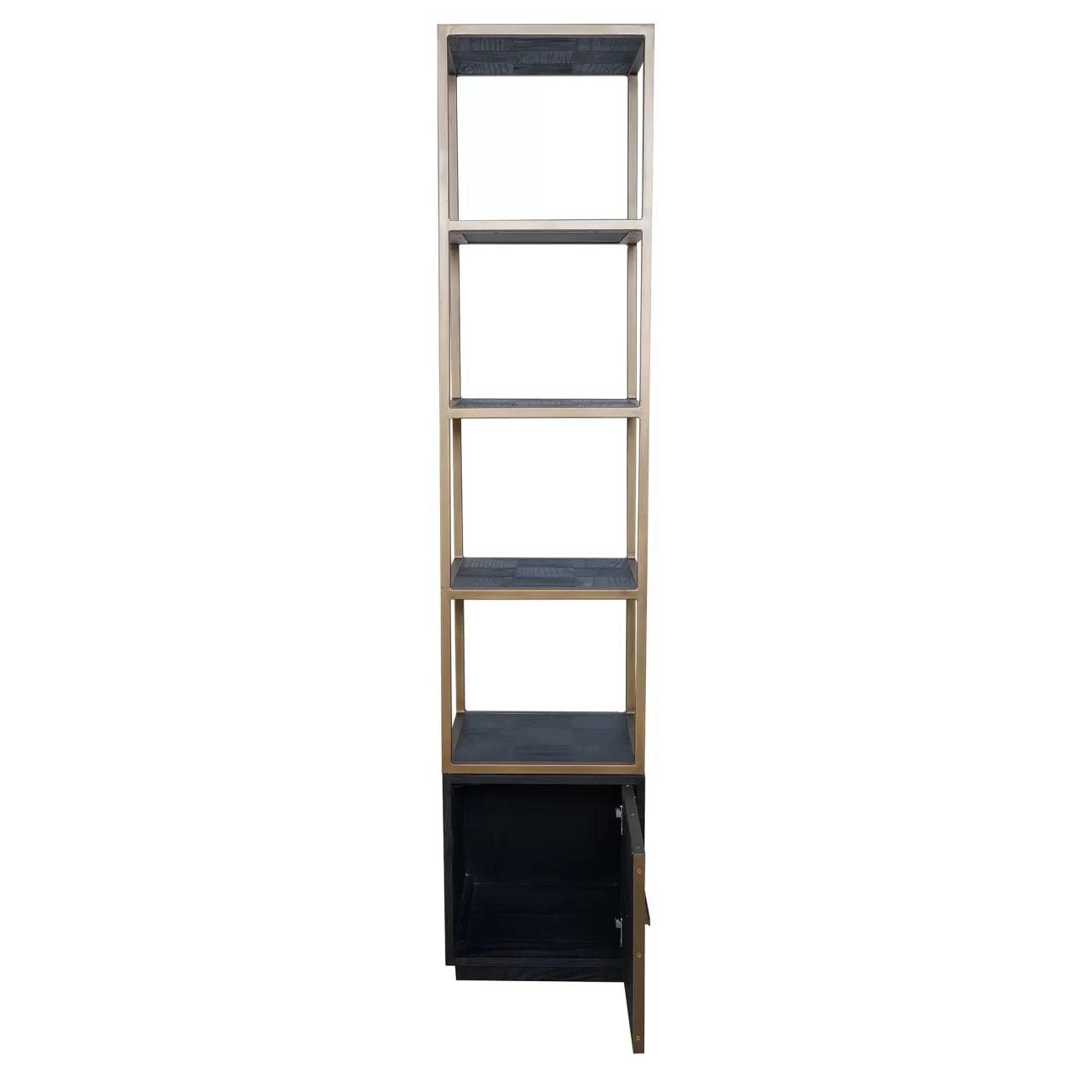 Renmin Slim Reclaimed Oak Bookcase by Eccotrading Design London - Maison Rêves UK