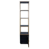 Renmin Slim Reclaimed Oak Bookcase by Eccotrading Design London - Maison Rêves UK