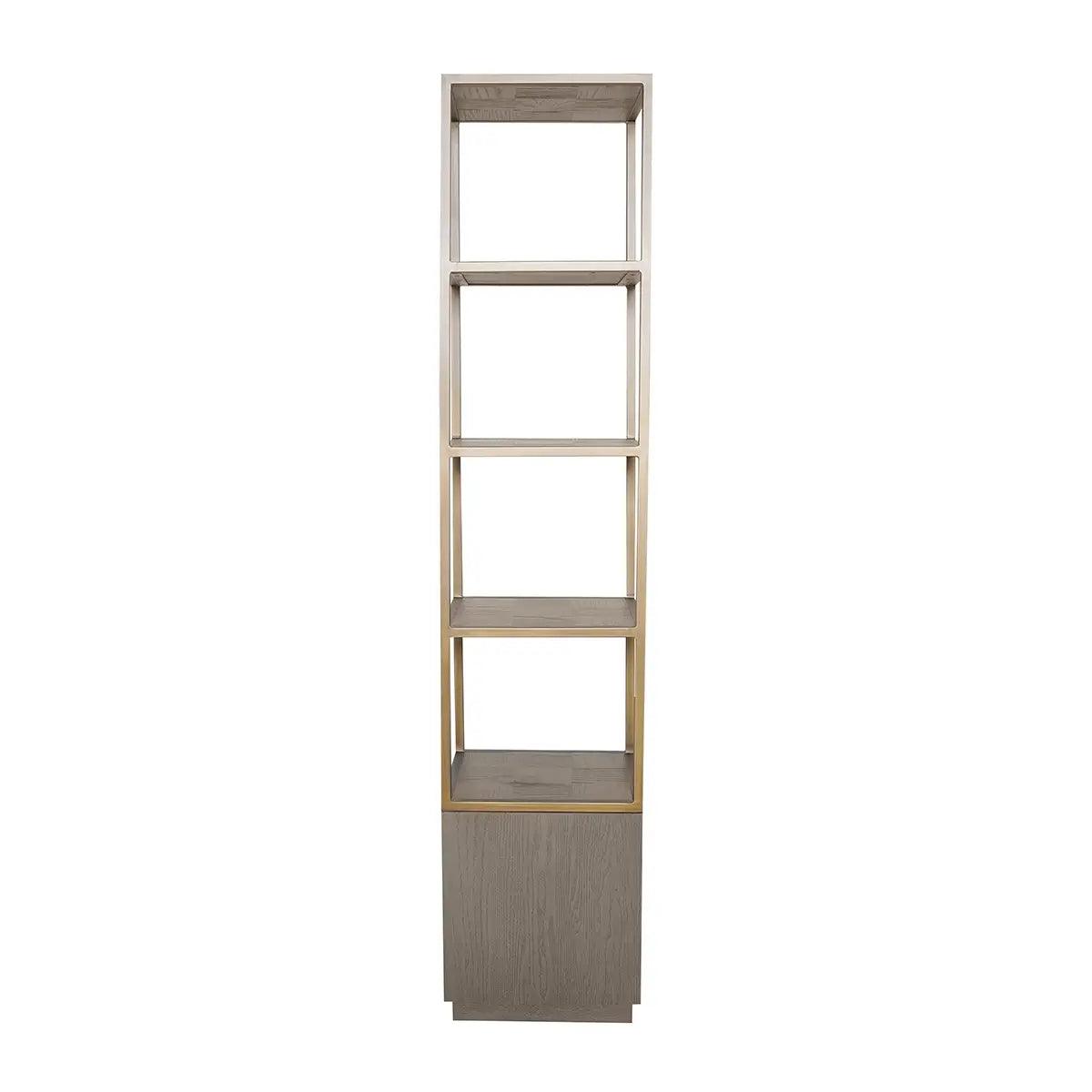Renmin Slim Reclaimed Oak Bookcase by Eccotrading Design London - Maison Rêves UK