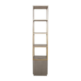 Renmin Slim Reclaimed Oak Bookcase by Eccotrading Design London - Maison Rêves UK