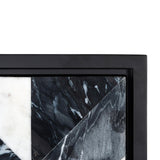 Rostelli 2 Door Mango Wood Cabinet with Black Iron Frame by Richmond Interiors - Maison Rêves UK