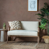Serenara 2 Seater Sofa Natural Linen - Maison Rêves UK
