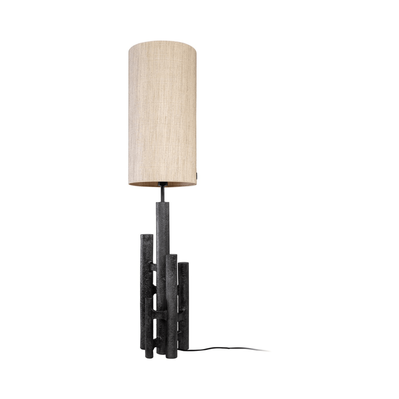 Shad Black Antique High Floor Lamp - Maison Rêves UK