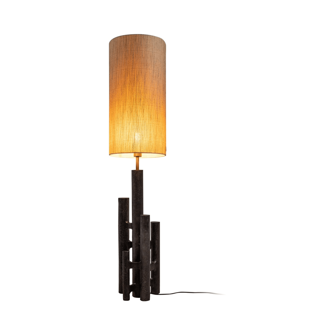 Shad Black Antique High Floor Lamp - Maison Rêves UK